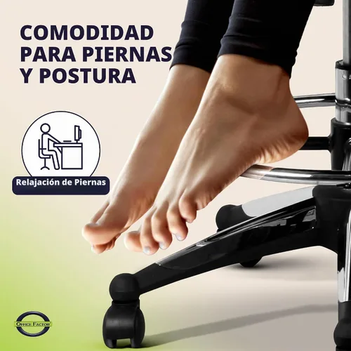 Vista 5 de Silla ergonómica de 300 libras para dibujar, silla de oficina alta, silla de escritorio para estar de pie, con reposabrazos abatibles, asiento