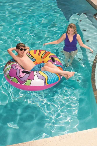 Vista 17 de Bestway - Flotador hinchable de goma para natación