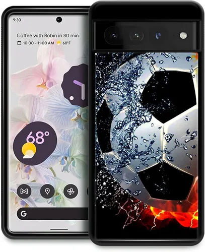 Vista 21 de CARLOCA Funda compatible con Google Pixel 7 Pro, increíble diseño de patrón de luz espacial nebulosa para niñas y niños, a prueba de golpes