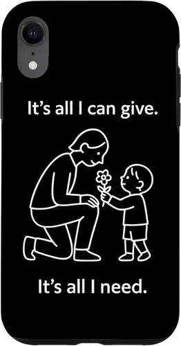 Vista 25 de Child Giving Flower to Parent Minimal Symbolic Love Design Case for iPhone 16