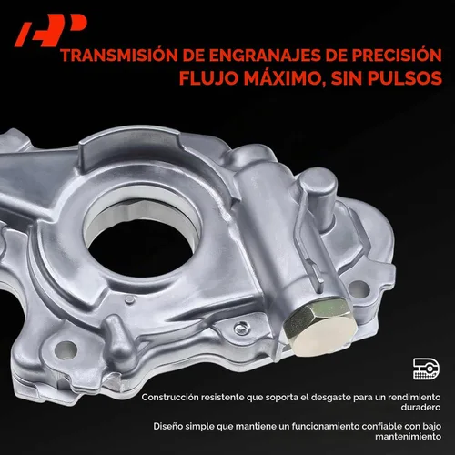 Vista 3 de Bomba de aceite de motor A-Premium con junta para 1.8L