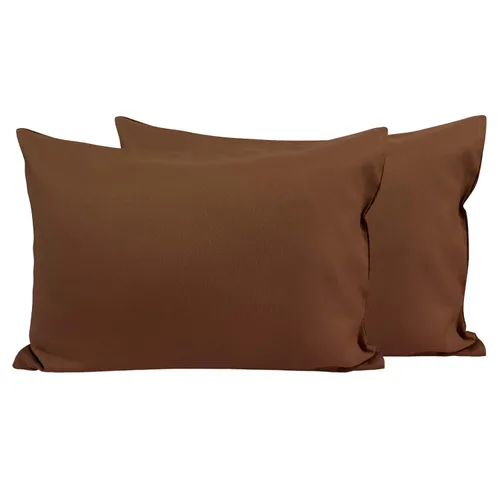 Vista 17 de FLXXIE Juego de 2 fundas de almohada de microfibra para niños pequeños, fundas de almohada pequeñas de 14 x 20 pulgadas para almohadas de bebé de 12