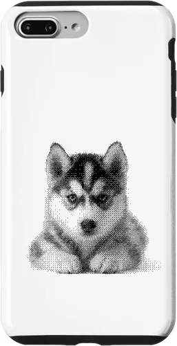 Vista 12 de Cute Siberian Husky for Dog Mom and Paw Parents Case for iPhone 16