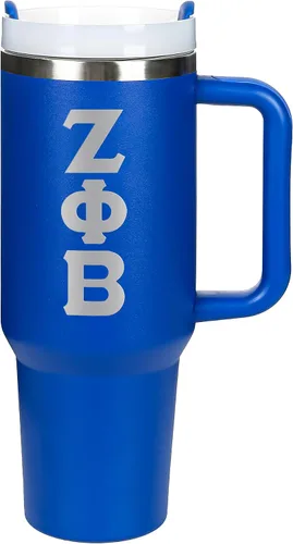 Vista 8 de BBGreek Zeta Phi Beta Sorority Parafernalia - Vaso de 40 onzas
