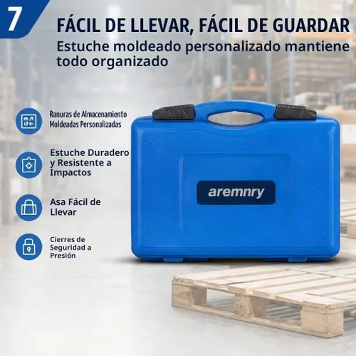 Vista 8 de Herramienta separadora de doble rueda, herramienta de extracción de cubo de rueda, empujador de una pieza, herramienta de extracción de doble rueda