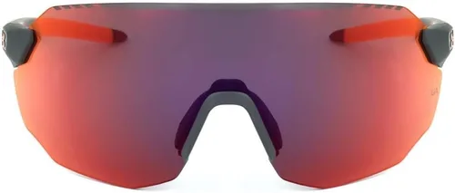 Vista 2 de Under Armour UA HALFTIME - Gafas de sol unisex multicapa 991120 gris matenaranja, Gris mate naranjanaranja multicapa
