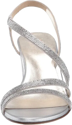 Vista 2 de Naturalizer Sandalias de tacón Vanessa para mujer, Oro