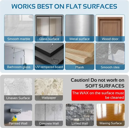 Vista 4 de Paquete de 30 ganchos autoadhesivos resistentes de 13 libras (máx.) para colgar en la pared, impermeables, a prueba de aceite, para baño, ducha