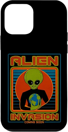Vista 40 de Funda para iPhone 13 Pro Max Alien Invasion 1984 Tech Noir Distopía