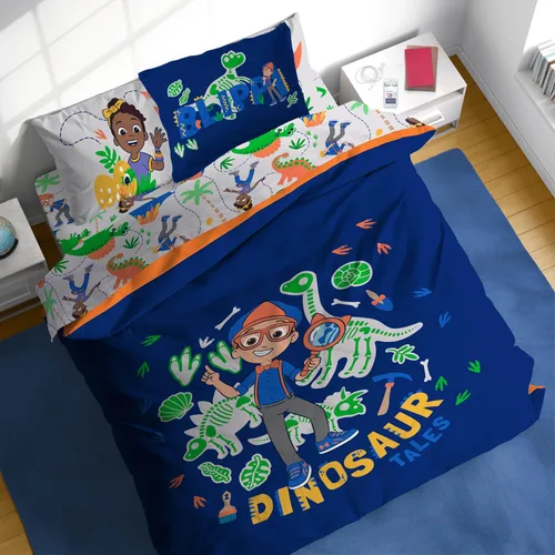 Vista 47 de Juego de edredón para niños Sunny Side Up incluye sábanas y fundas de almohada - Juego de cama suave y acogedor para una decoración elegante