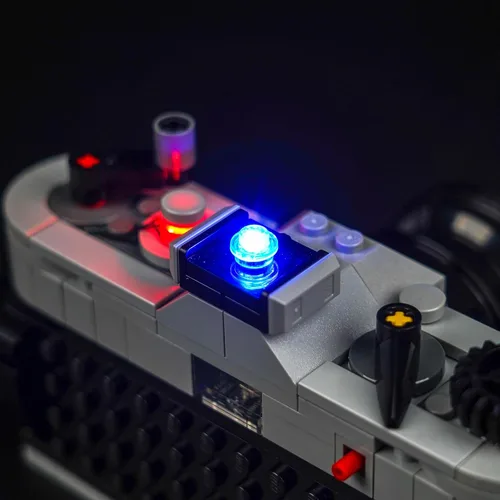 Vista 6 de VONADO Kit de luz LED compatible con LEGO Retro Camera 31147 Creator, accesorios de juego de iluminación creativa