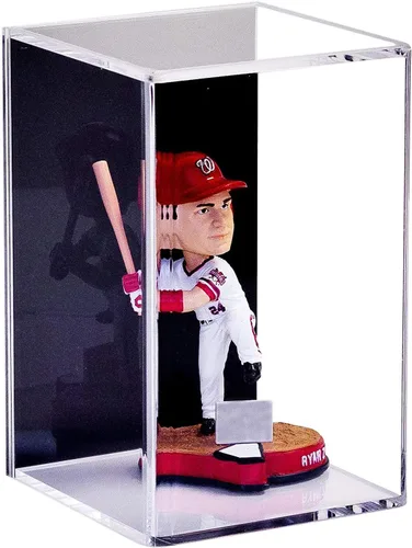 Vista 19 de Better Display Cases Vitrina doble de acrílico transparente para muñecas con parte trasera deslizante transparente con soportes de pared (A124A)