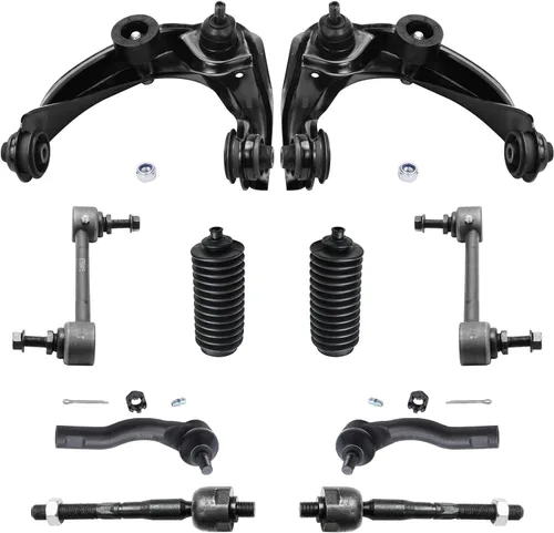 Vista 309 de Detroit Axle - Kit de suspensión frontal de 10 piezas para Dodge Avenger 2008-2014, Chrysler Sebring 2007-2010, 2 brazos de control inferiores, 2