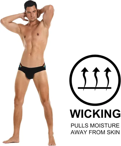Vista 49 de SKYSPER Jock Strap Athletic Supporter para hombres Sexy Jockstrap Ropa interior masculina