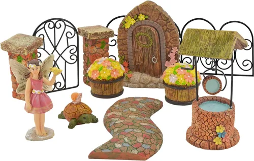 Vista 10 de Adoring Bellotas Kit de jardín de hadas - 11 piezas