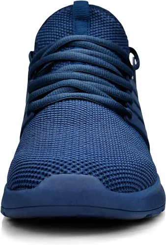 Vista 4 de tenis para hombre, antideslizantes, resistentes al deslizamiento, de punto.