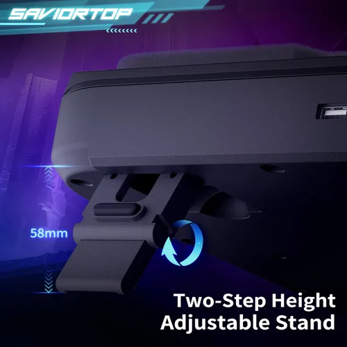 Vista 3 de Brook Saviortop - Almohadilla de refrigeración para laptop para videojuegos, enfriador de alta velocidad de 3500 RPM con ventilador turbo, soporte