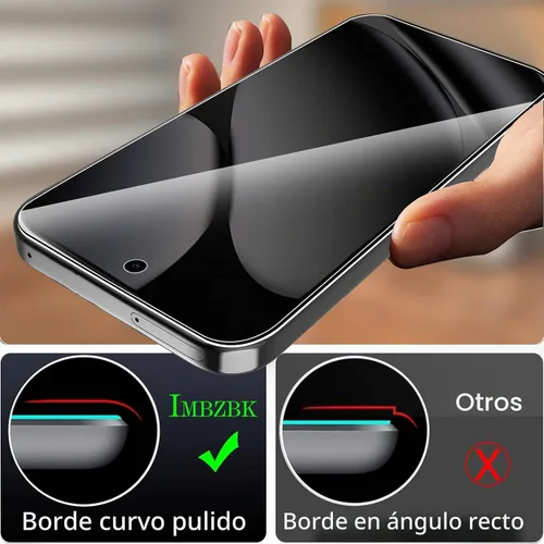 Vista 7 de IMBZBK [Eliminación automática de polvo] Paquete de 3 protectores de pantalla para Google Pixel 10 Pro XL [compatible con fundas de teléfono], 3