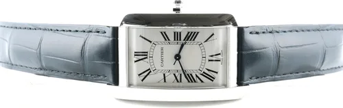 Vista 6 de Cartier Tank Americaine WSTA0018 - Talla grande para hombre