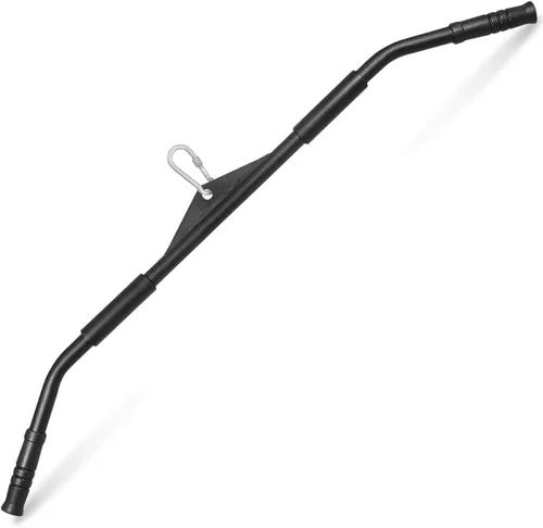 Vista 10 de Yes4All Neutral Paddle Grip LAT Pull Down Bar, Range of Motion Spreader Handle Cable Attachments
