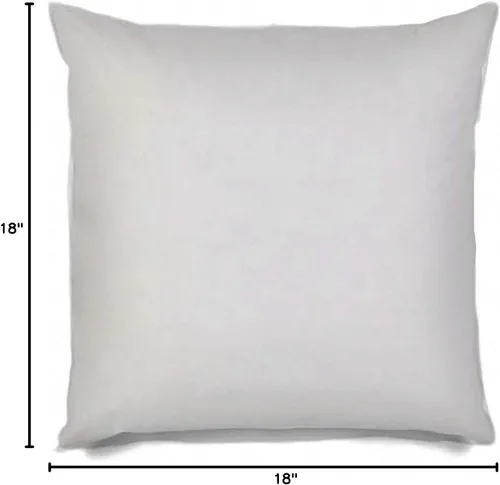 Vista 9 de MSD Relleno de almohada de 16 x 16 pulgadas, hipoalergénico, forma cuadrada, relleno estándar de poliéster blanco, relleno de almohada europea
