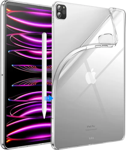 Vista 11 de JETech - Funda para iPad de 9.7 pulgadas (6ª/5ª generación, 2018/2017), funda delgada transparente de TPU suave y a prueba de golpes (transparente)