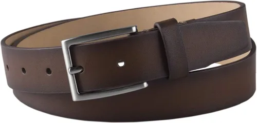 Vista 2 de Calvin Klein Cinturón de vestir para hombre plateado