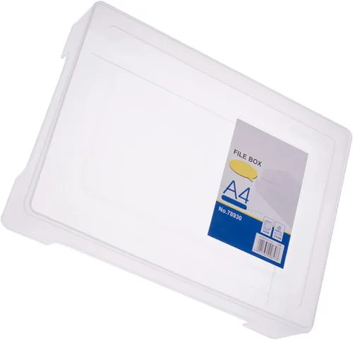 Vista 9 de MAGICLULU Caja portátil para álbum de recortes, archivo de arte portátil, fundas delgadas, organizador de archivos transparente, anillos