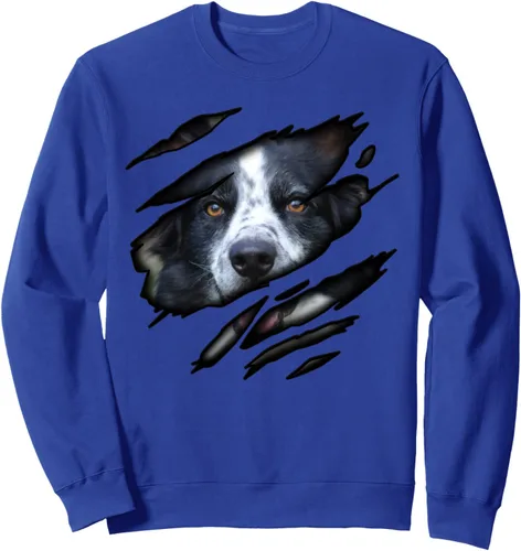 Vista 4 de Diseño de Border Collie in me, diseño de perro, sudadera de perro pedigree Negro