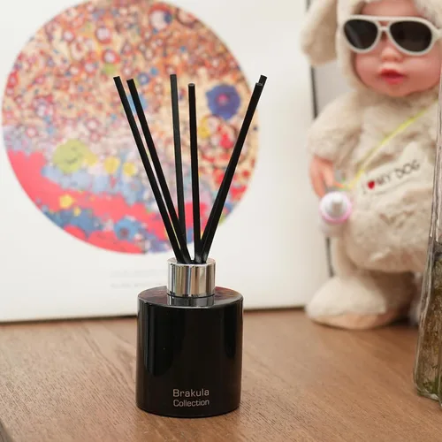 Vista 4 de Brakula Juego de difusor de varillas – Difusor perfumado de mango de 4 onzas líquidas, 6 varillas, 4.0 fl oz para fragancia del hogar y decoración
