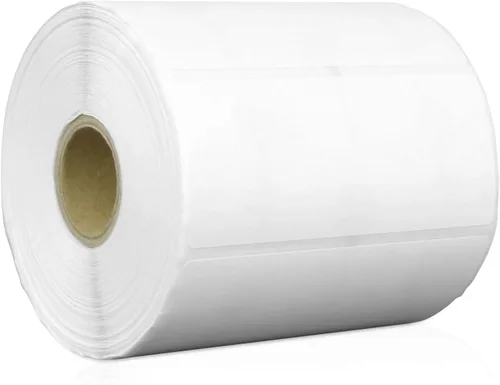 Vista 28 de [1500/rollo 15000 etiquetas = 10 rollos] – Etiquetas térmicas directas de 1.25 x 0.85 pulgadas para etiquetas UPC de código de barras