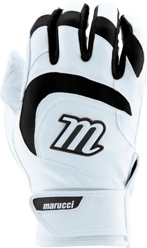 Vista 6 de Marucci MARUCCI Signature Batting Glove V4 Blanco/Azul rey