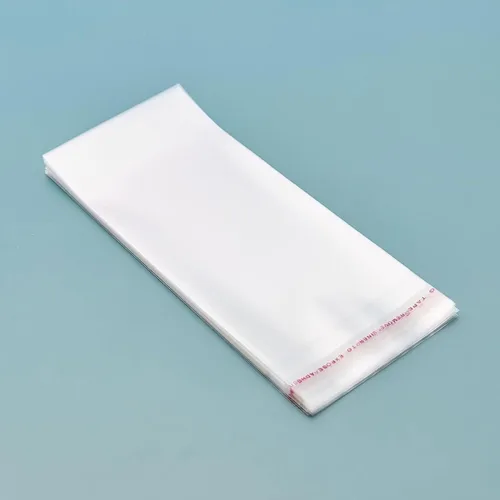 Vista 13 de Bolsas de celofán autosellantes, bolsa para barra de pretzel, bolsas de celofán resellables transparentes de 2 x 10 pulgadas, autoadhesivas, 100