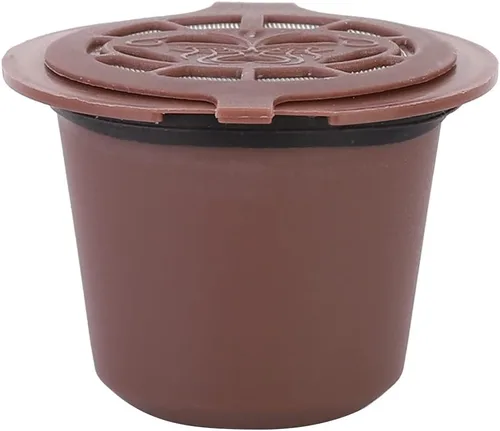 Vista 10 de 3 cápsulas reutilizables para el hogar, cápsulas de café para el hogar, cápsulas recargables aptas para Nespresso (negro)