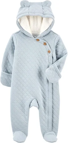 Vista 2 de Carter's Bebé niña recién nacido-9M con capucha acolchada para dormir y jugar