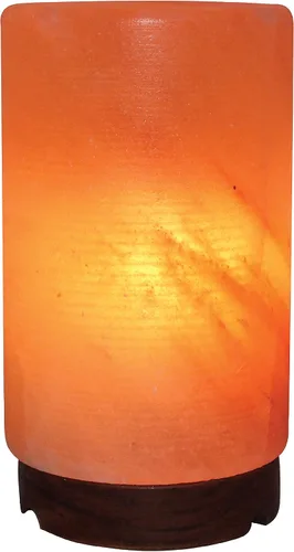 Vista 8 de Lámpara de sal de cristal del Himalaya con forma de pino LG-06