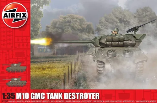 Vista 13 de Airfix British M3 Stuart Honey 1:35 WWII Militar Tanque Armadura de Plástico Modelo Kit A1358