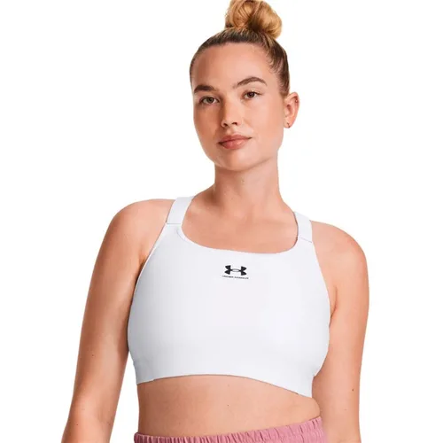 Vista 4 de Sujetador Deportivo Under Armour Hg Blanco