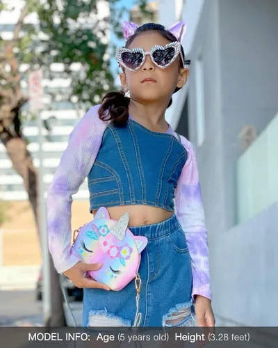 Vista 2 de Mibasies - Regalos de unicornio - Bolsa para niñas.