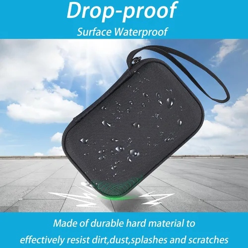 Vista 6 de khanka Estuche rígido para cargador portátil ZZI Tamaño de bolsillo 40000mAh Power Bank/HELLEE Cargador portátil con cable integrado, banco