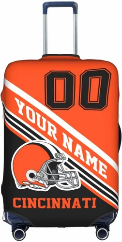 Vista 19 de Funda de equipaje personalizada, funda de maleta personalizada, diseña tu nombre y número, protector de equipaje elástico lavable, Arizona