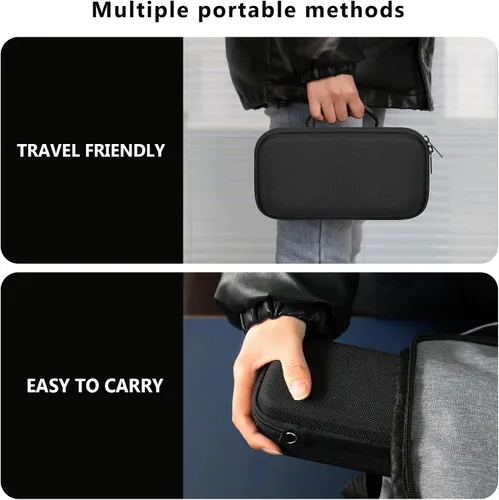 Vista 6 de Estuche rígido de transporte para Blue Tees Golf Player+ / Golf Player Pro GPS altavoz con pantalla táctil, funda de protección para reproductor