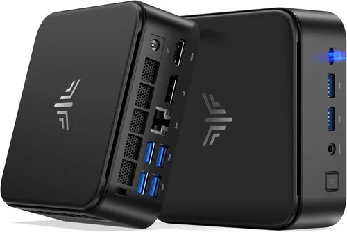 Vista 10 de KAMRUI Mini PC AM21, Win-11 Pro AMD Ryzen 7 8745HS (8C/16T, hasta 4.9GHz)