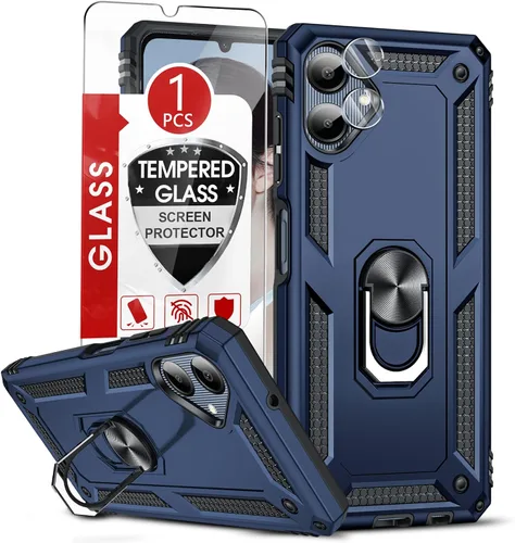 Vista 13 de LeYi para Samsung Galaxy A03S Funda de teléfono, Funda Samsung AO3S con [Paquete de 2] Protector de pantalla, [Calidad militar] Funda protectora