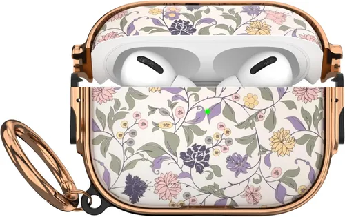 Vista 70 de Maxjoy Funda para AirPods 3 con cerradura, funda protectora rígida de 3ª generación para AirPod de 3ª generación para mujeres y hombres con llavero