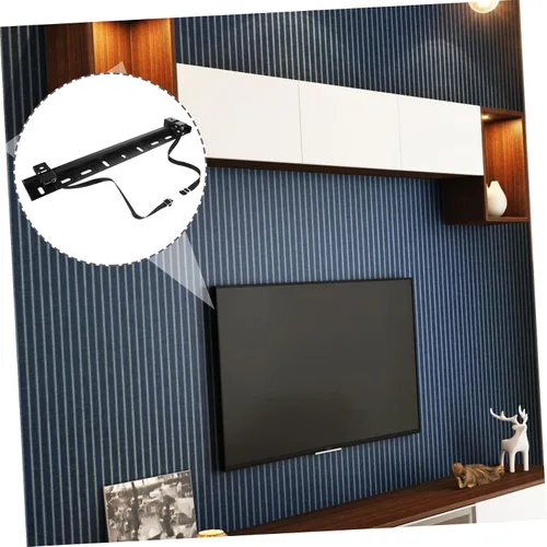 Vista 7 de Soporte de montaje en pared para televisores LCD, sin taladro, diseño mecánico, ahorro de espacio, duradero y estable