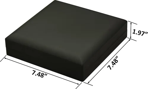 Vista 2 de Caja de anillo LED para boda, compromiso, propuesta, pulsera, collar, caja de almacenamiento de joyas con luz LED para cumpleaños, día de San