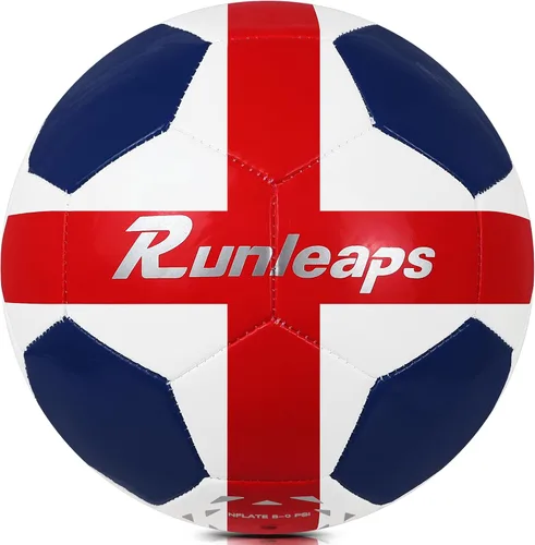 Vista 10 de Runleaps Futsal Ball,Futsal Soccer Ball,Great for Indoor or Outdoor,Low Bounce Size 4 for Training,Playing