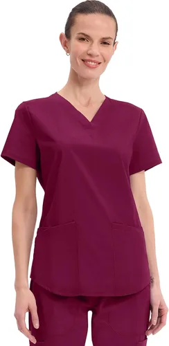 Vista 22 de CHEROKEE Workwear Profesionales cuello en V Negro
