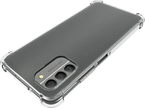 Vista 4 de USTIYA Funda para Nokia G400 Clear TPU Cuatro Esquinas Cubierta Protectora Transparente Suave Funda